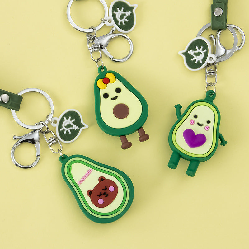 Wholesale PVC Avocado Keychain